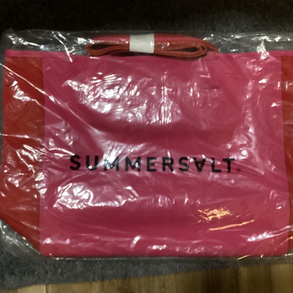 Summersalt The Perfect Beach Tote Hibiscus & Lave - Picture 4 of 4